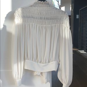 White Frame blouse. Barely worn
